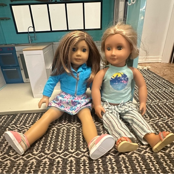 American Girl Doll Accessories Our Generation Doll House Accessories Hockey Gear - Picture 2 of 16